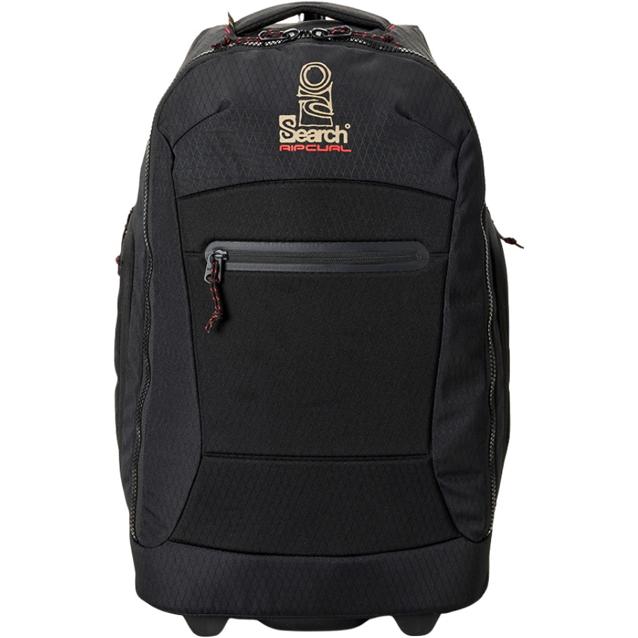 2026 Rip Curl F-Light Hybrid 32L Cordura Wheeled Travel Bag 02FMTB - Black
